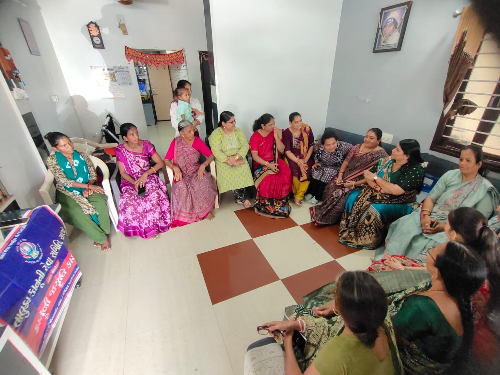 Women awareness session and village meeting