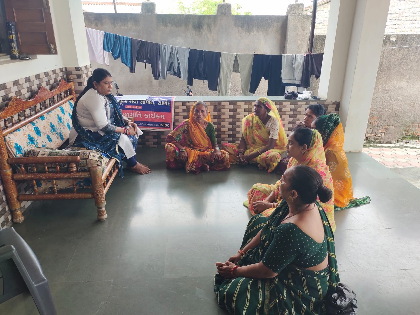 Raising awareness on hygiene and sanitation