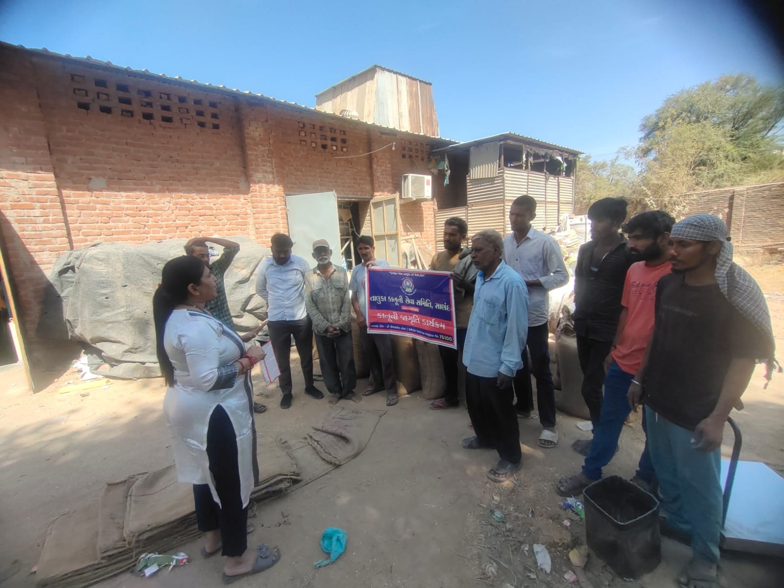 Community dialogue with village women
