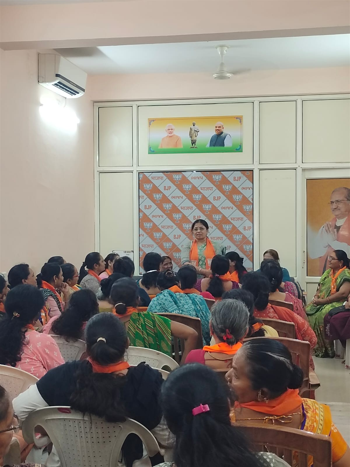 Informing women on welfare schemes